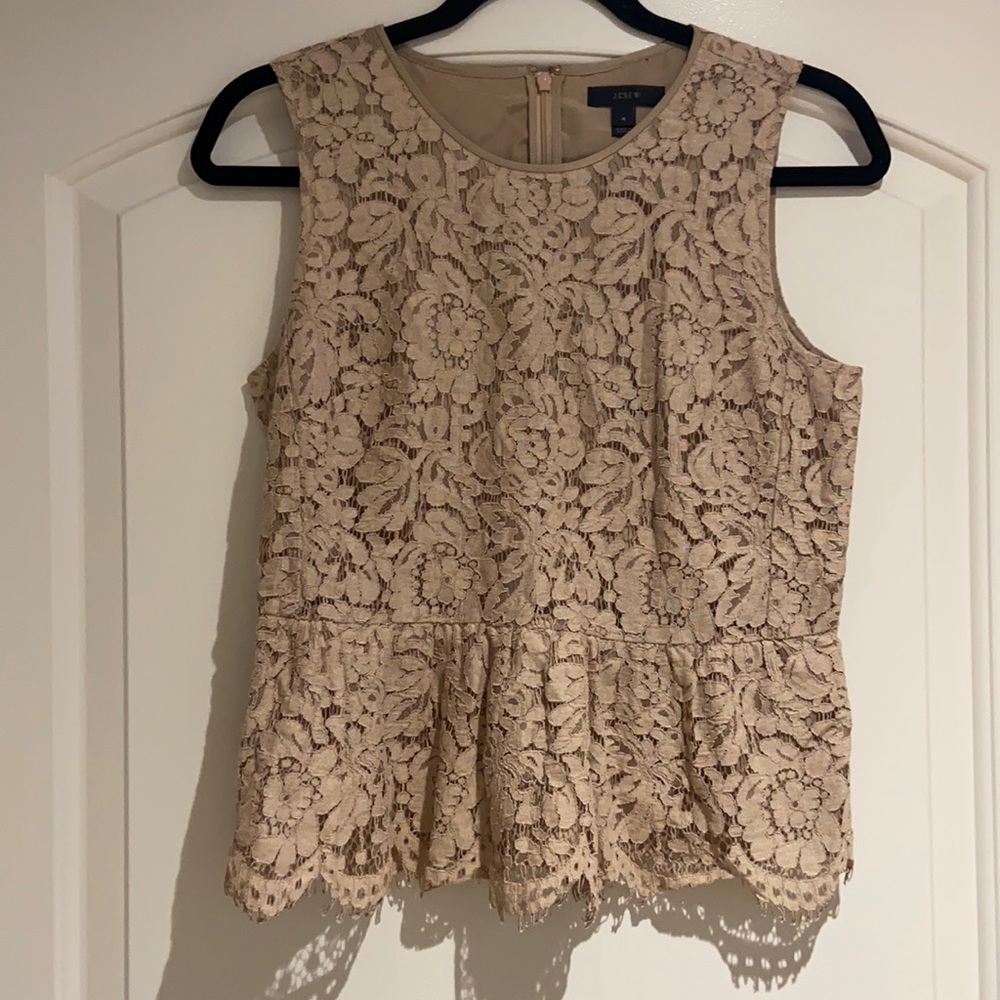 J. Crew Lace Top